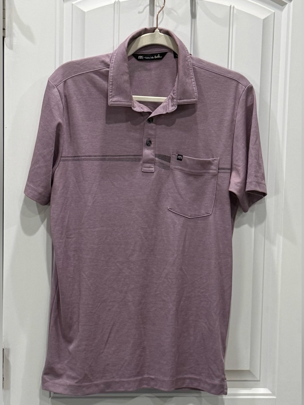 Travis Matthews Men’s Size S Pima Cotton Golf Polo Shirt EUC